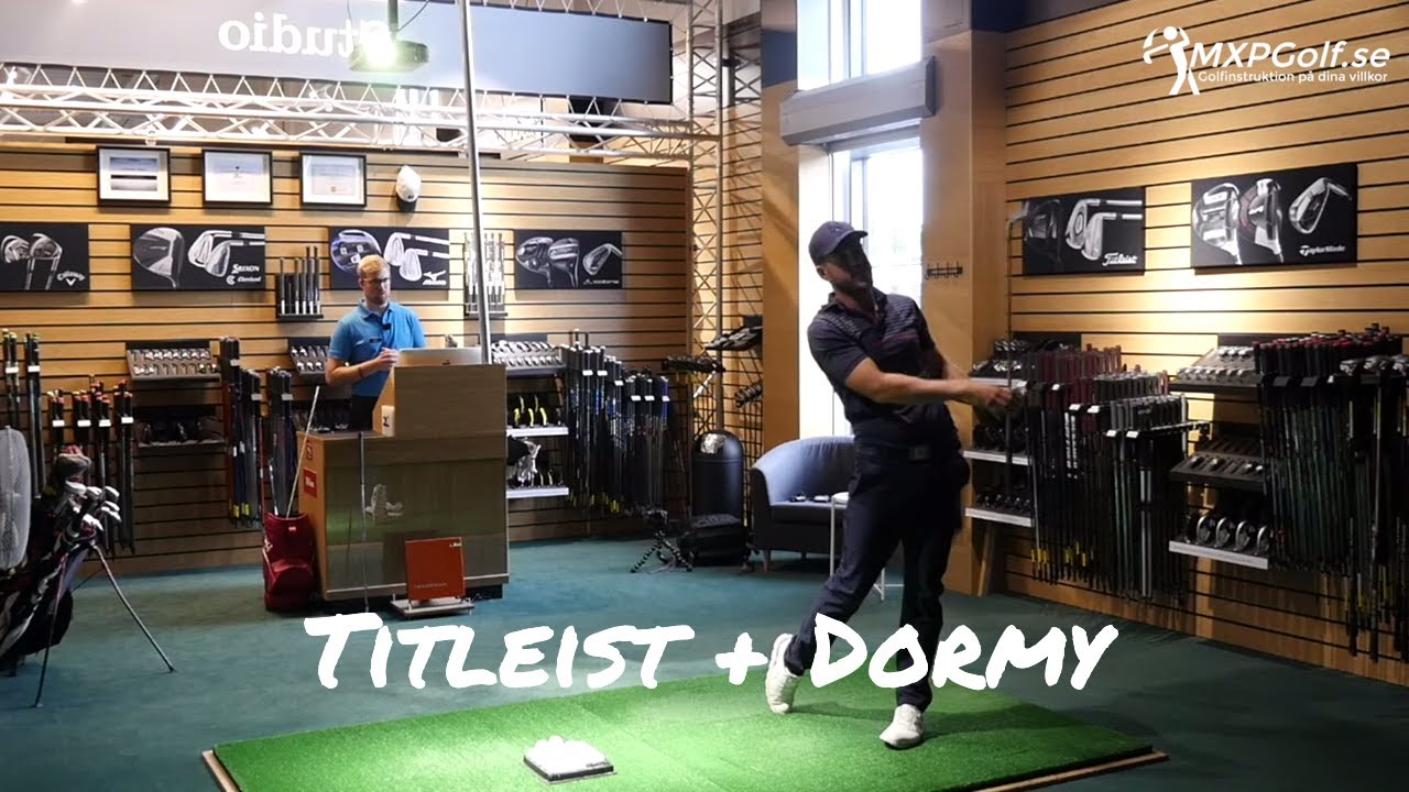 Custom fitting av Titleist nya klubbor hos Kent på Dormy - MXPGolf.se