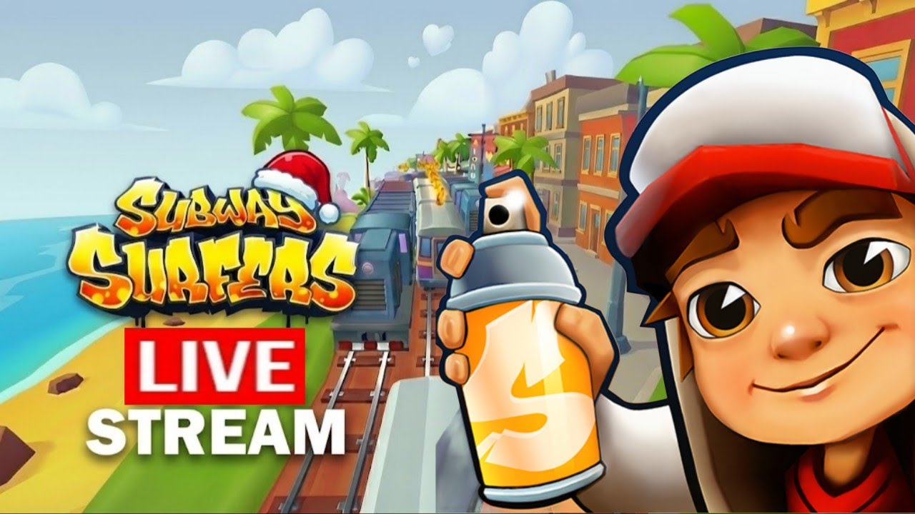Subway Surfers live Gameplay Full Fun Time Live Streaming #subwaysurfers #livestream