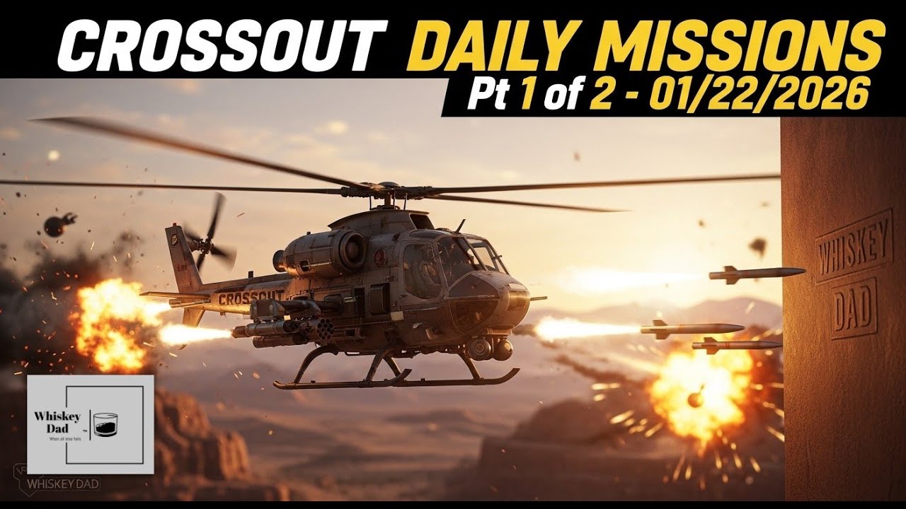 Crossout Daily Missions Pt 1 of 2 - 01/22/2026