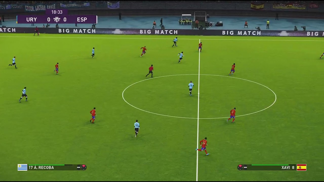 URUGUAY 1 VS ESPAÑA 1 MUNDIALITO DE CAMPEONES JORNADA 6 PARTE 1