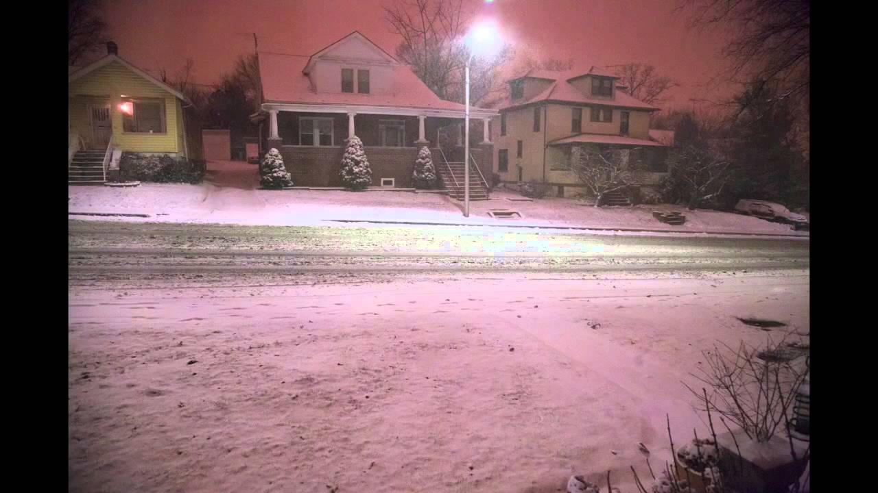 Winter Storm Jonas - Baltimore - Timelapse
