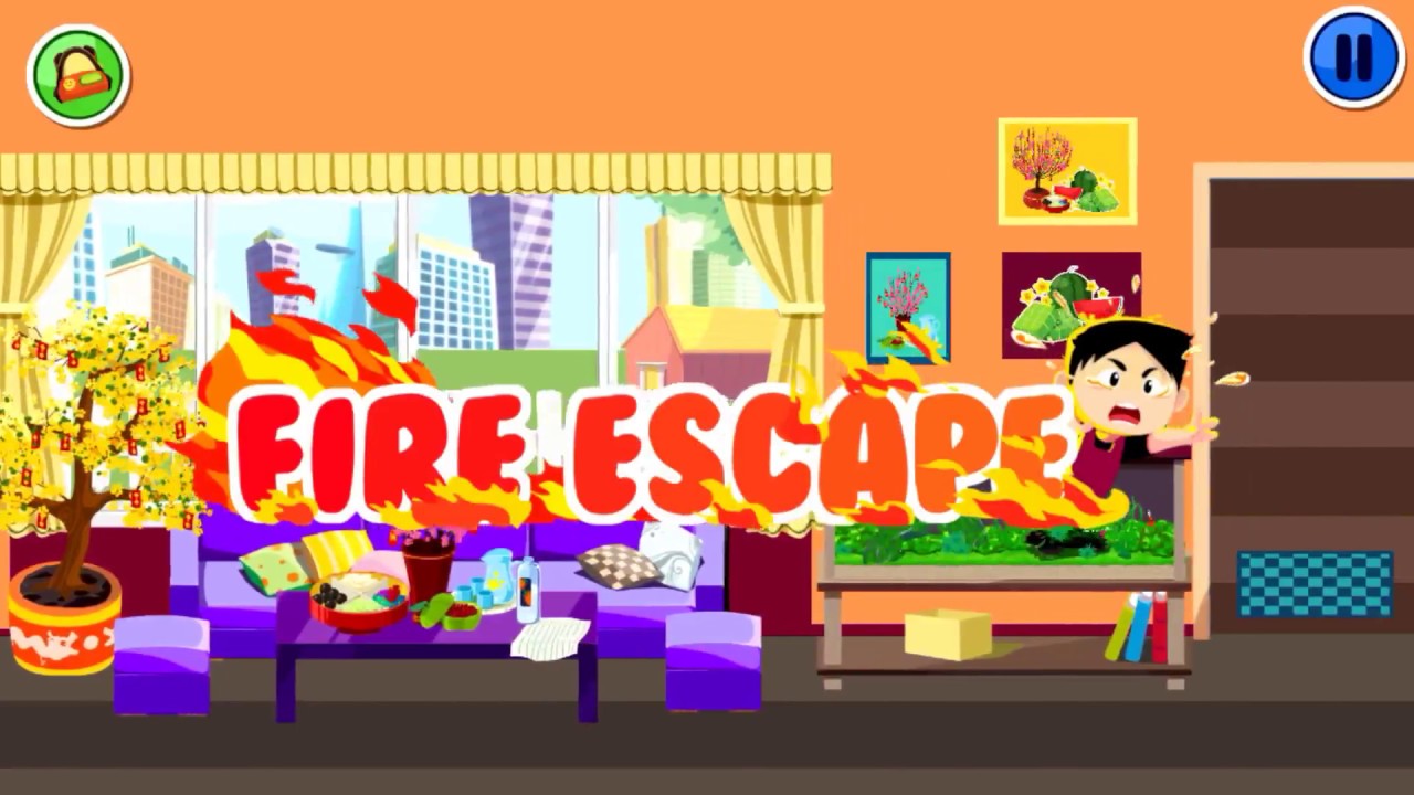 Safety for Kids | Fire Escape | Children Learn About Safety Knowledge