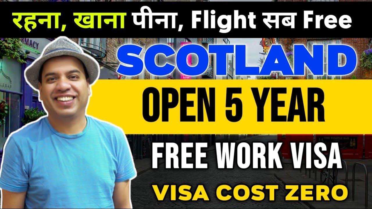 SCOTLAND 5 YEARS WORK VISA | Jobs in Scotland | Scotland 5 years work visa