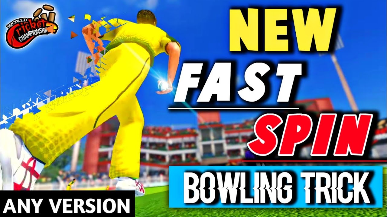 🔥 WCC2 New Fast & Spin Bowling Trick for Quick match , T20 , ODI , Tournaments.| Wcc2 Bowling Tips