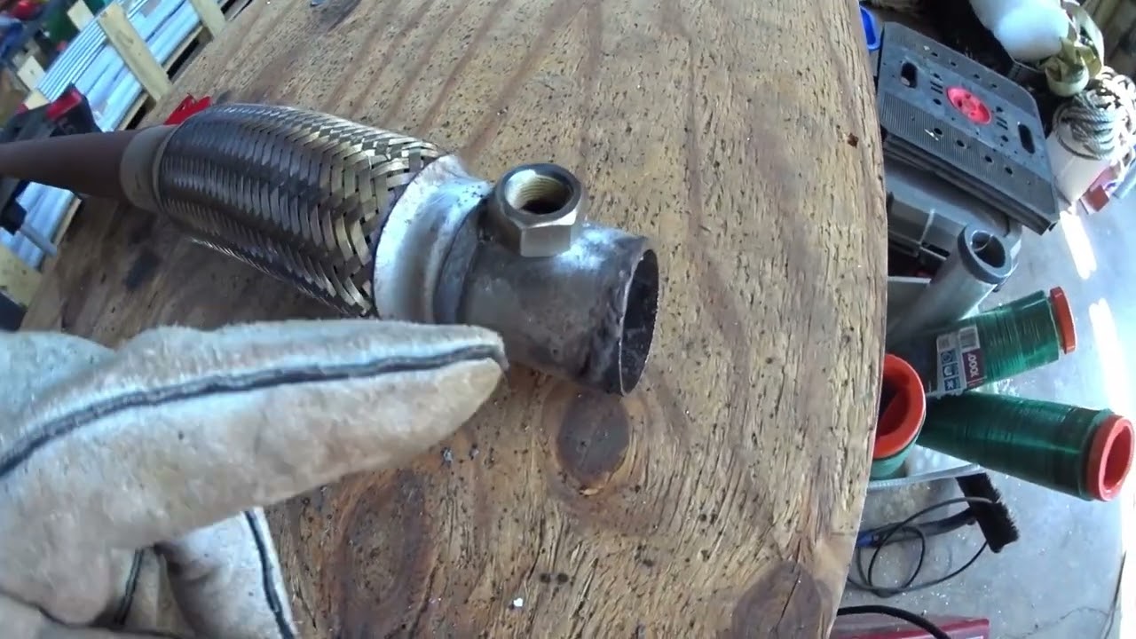 O2 sensor bung install   cheap
