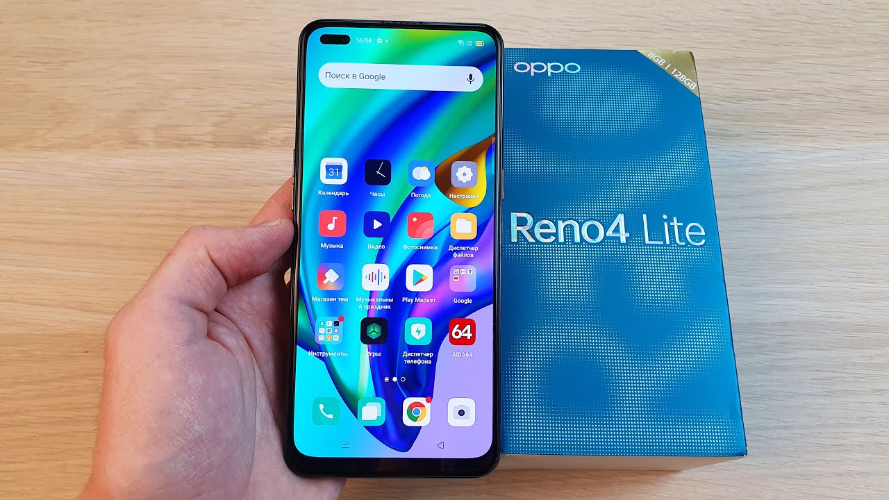 OPPO RENO 4 LITE - ПОЛУФЛАГМАН ЗА 24990 РУБЛЕЙ!