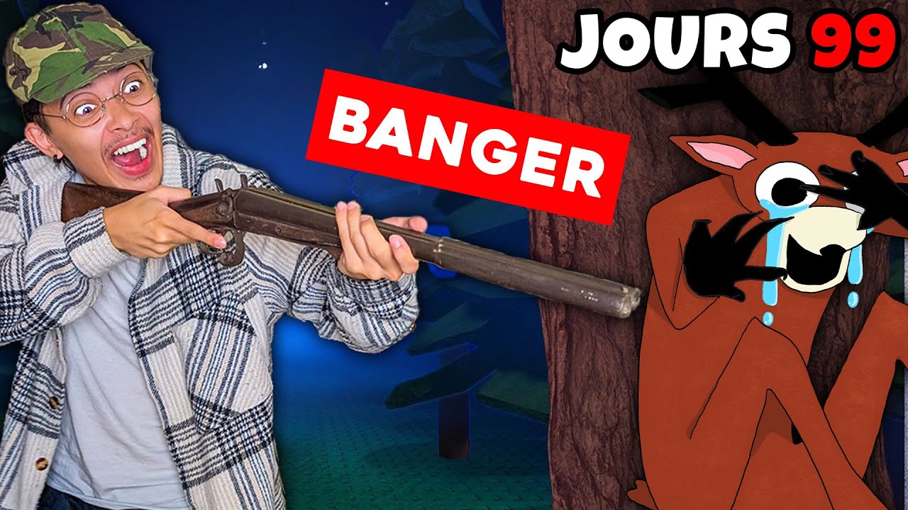 J'ai FINI 99 Nuits dans une For&ecirc;t avec la Classe la plus FORTE !? (BIG GAME HUNTER)