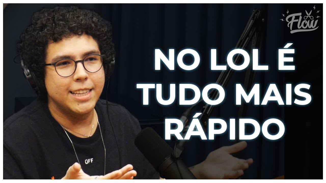 LOL É MELHOR QUE DOTA? | Cortes do Flow