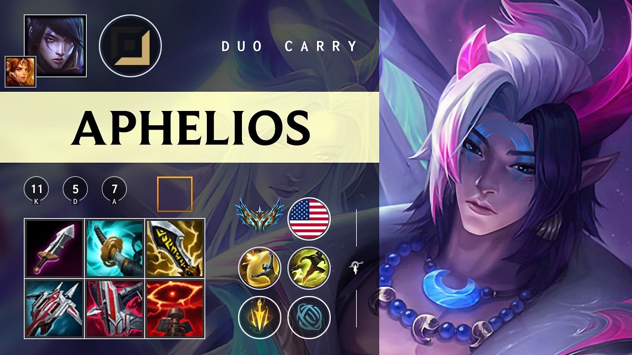 Aphelios ADC vs Yunara - NA Challenger Patch 26.03