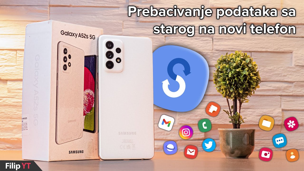 KAKO ISKOPIRATI PODATKE SA STAROG NA NOVI TELEFON? - Samsung SmartSwitch