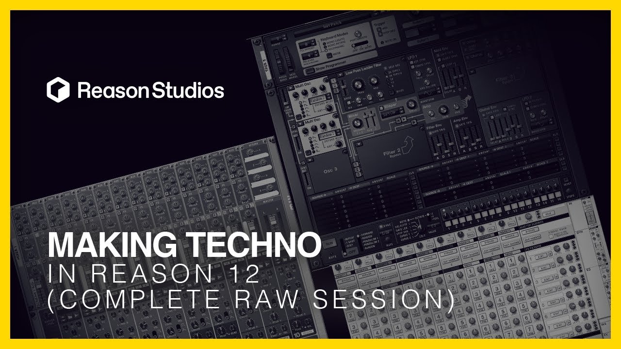 Reason Studios Reason 12 Making Techno Raw Session