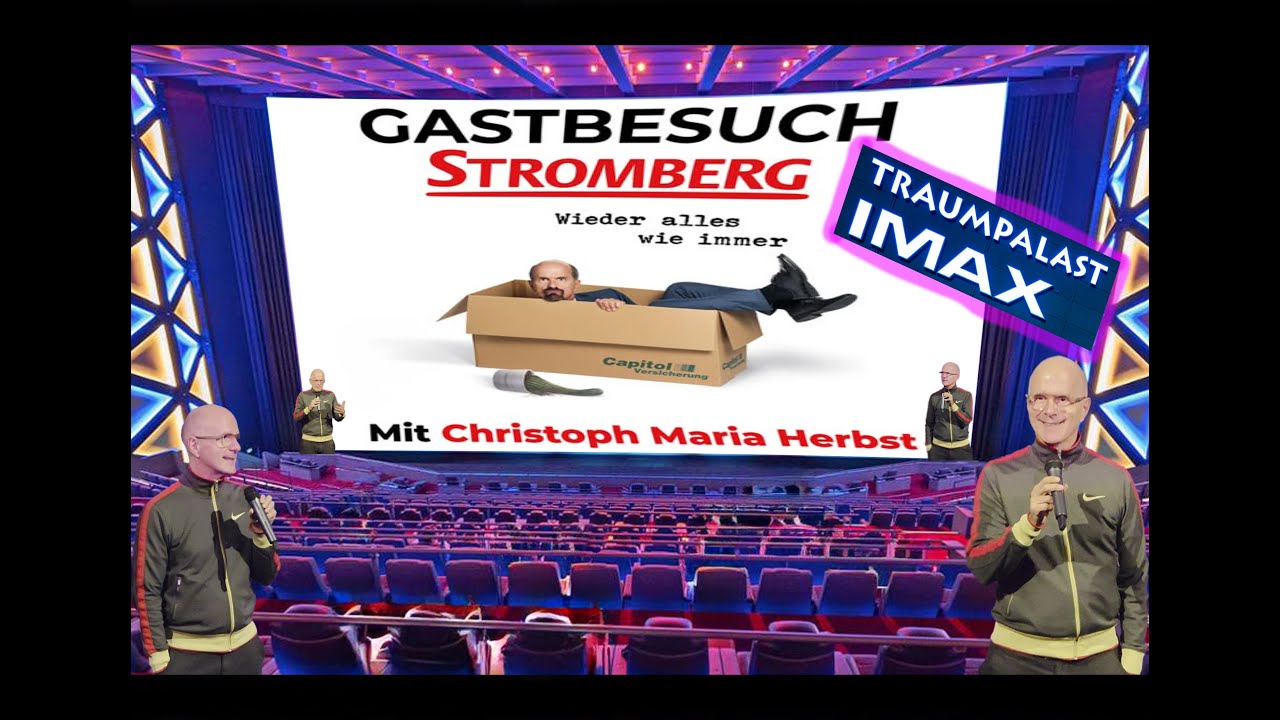 Stromberg im IMAX - Christoph Maria Herbst Live Vorort | 4K | Manuel Unterwegs