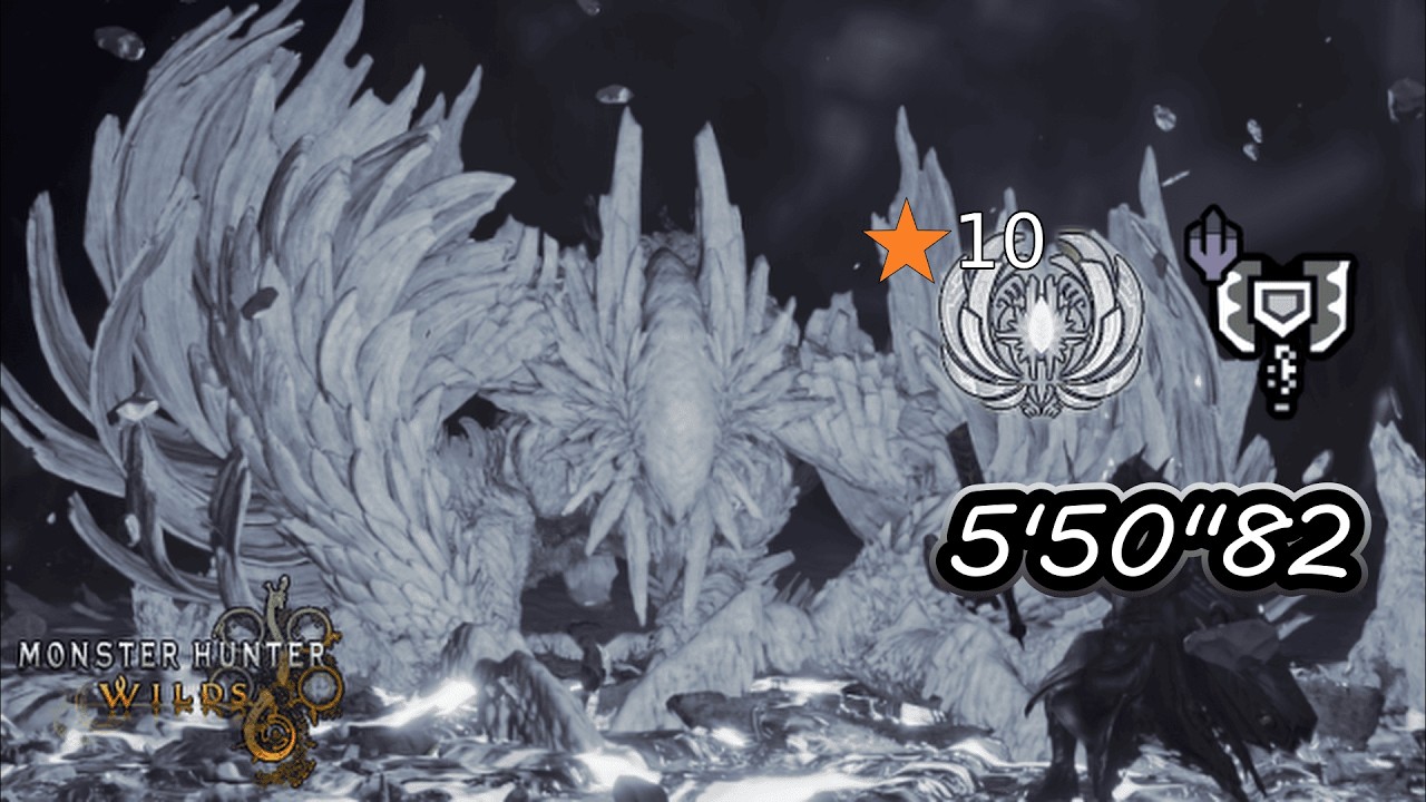 【MHWilds】★10白熾龍 充能斧 練習 5'50