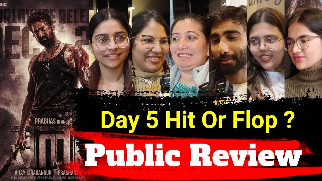 Salaar Public Review | Salaar Movie Review | Salaar Public Talk, Salaar Movie Public Review #salaar