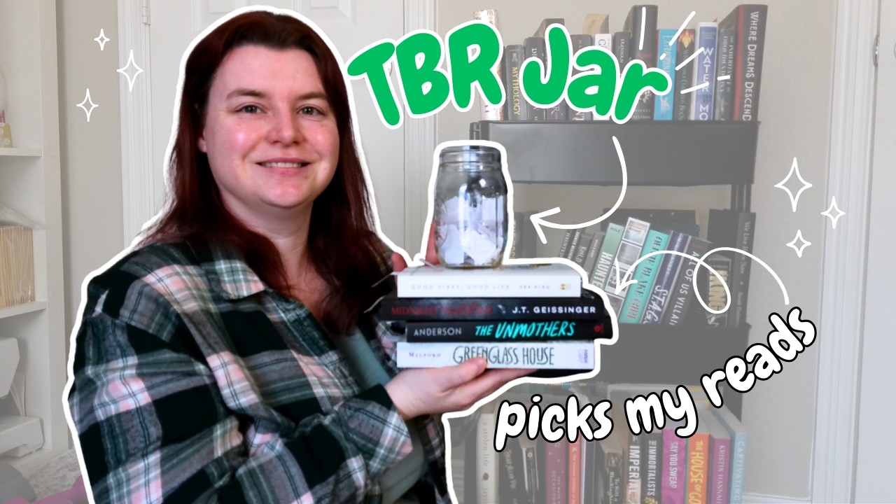 TBR jar picks my March reads 📚 and it's shaping up to be a spooky spring