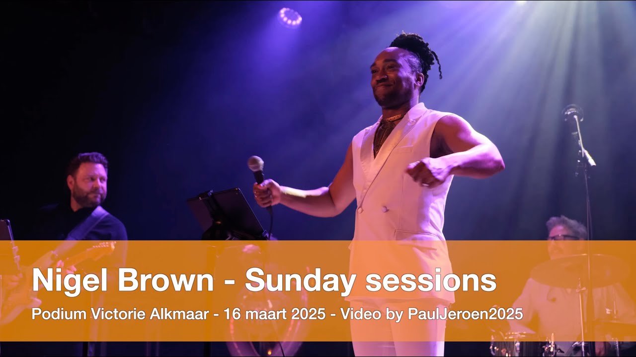 Nigel Brown - Sunday sessions - Podium Victorie Alkmaar