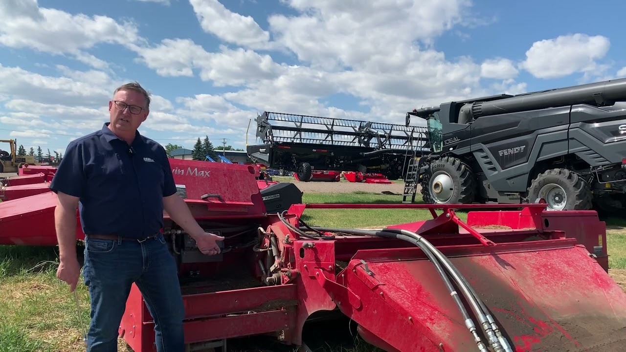 How to set your double crimper header for green feed | Massey Ferguson Windrower