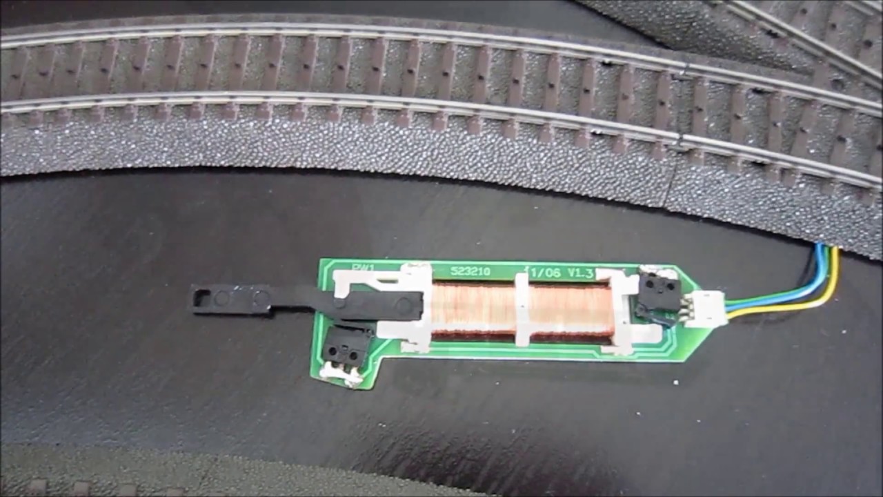 🔴Electric Turnout Märklin 74490-74491 After repair works only by digital system.