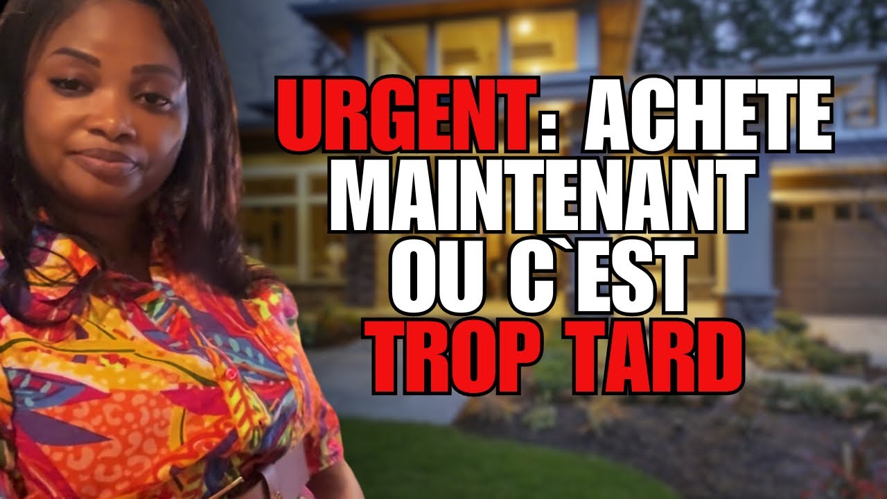 Urgent: Acheter votre maison aux USA Today avant qu’il ne soit trop tard.