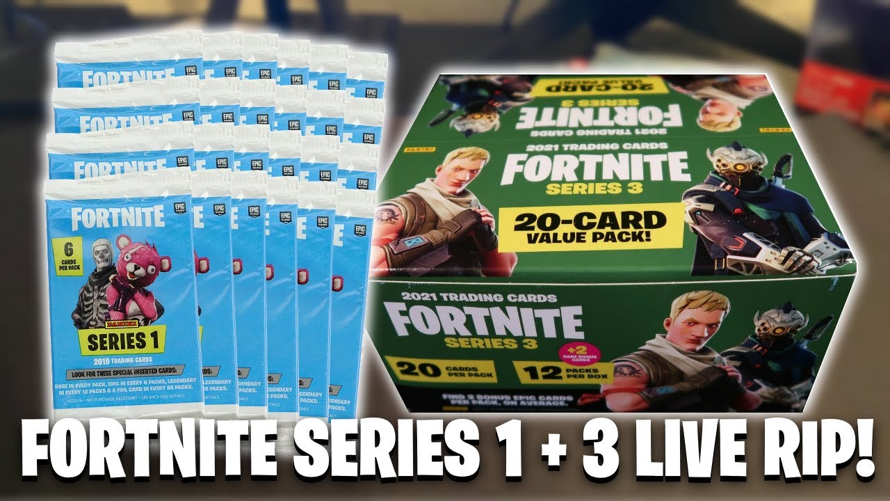 Fortnite Series 1 + 3 Personal Rip LIVE!
