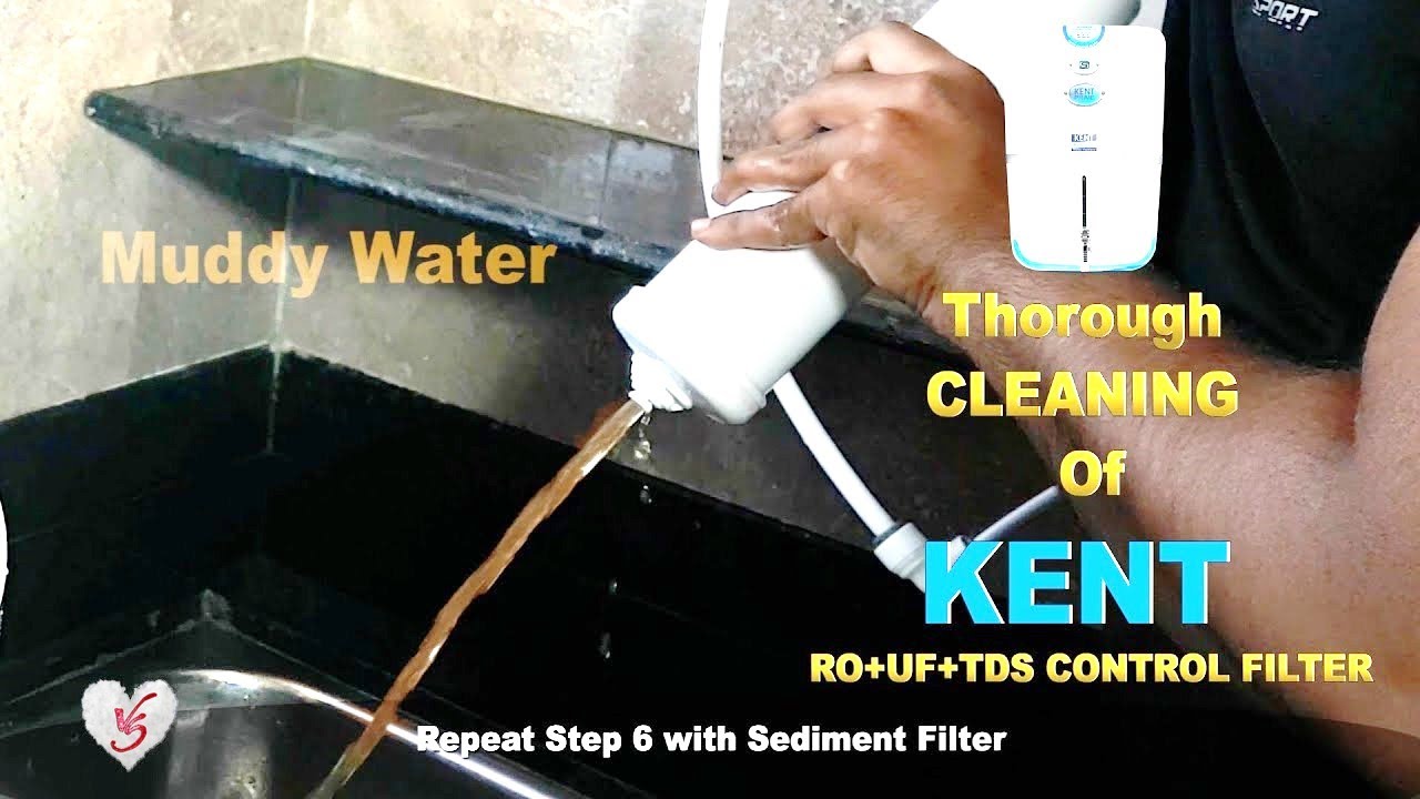 KENT RO UF UV WATER purifier Cleaning DIY (pipe cleaning incl.) Music