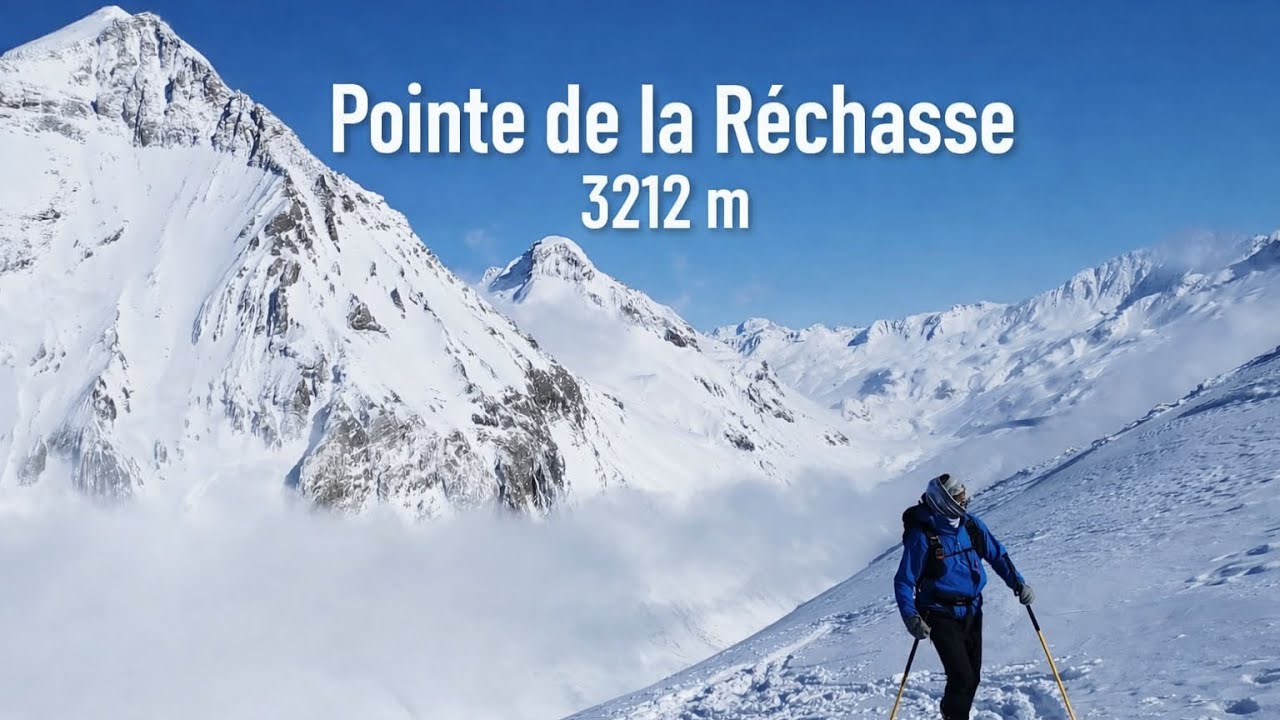 Pointe de la réchasse (3212 m) VANOISE / SKI DE RANDO / PRALOGNAN / GRANDE CASSE