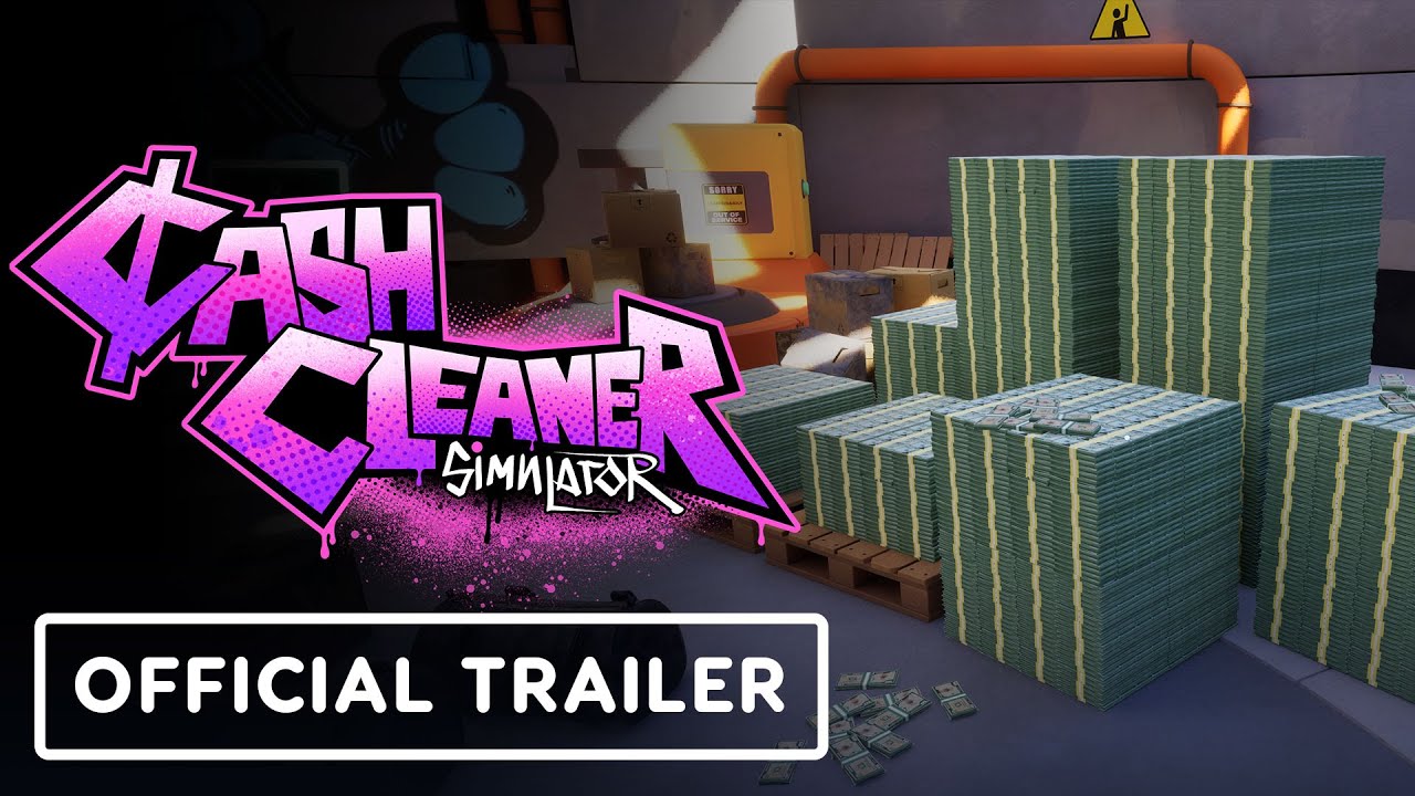 Cash Cleaner Simulator - Official Gameplay Trailer | The MIX Fall Showcase 2024