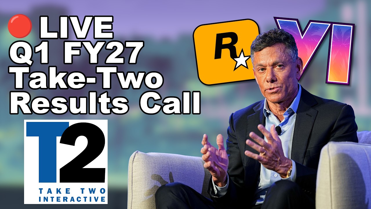 🔴Trying to find the GTA 6 Artwork gas station +Take Two Q1 FY2027 Earnings call