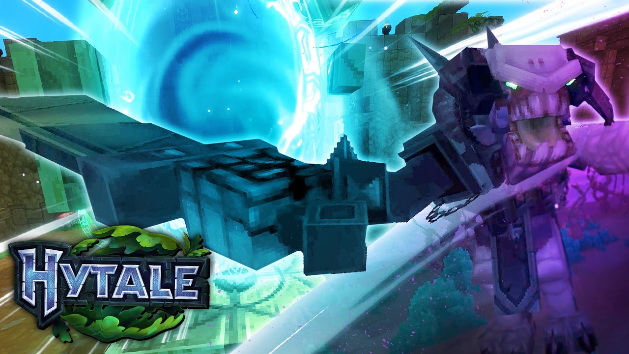 VISITING LONG LOST LANDS AND SUMMONING A SKELETON ARMY! - HYTALE
