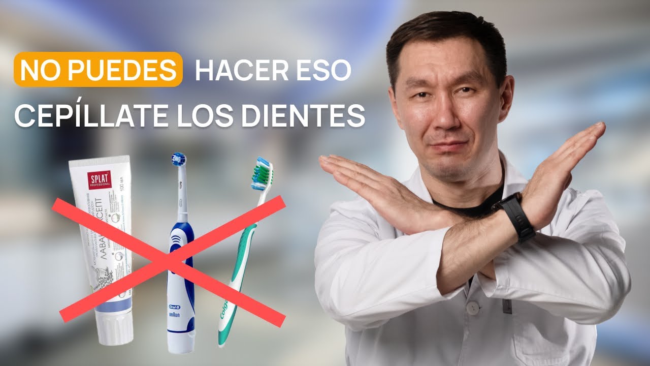 NO NECESITARÁS ir al dentista si te cepillas los dientes ASÍ