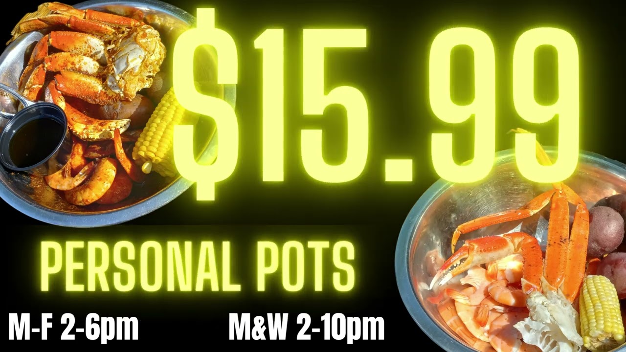 Snowcrab or Dungeness Cluster and 1/2lb Shrimp only $15.99