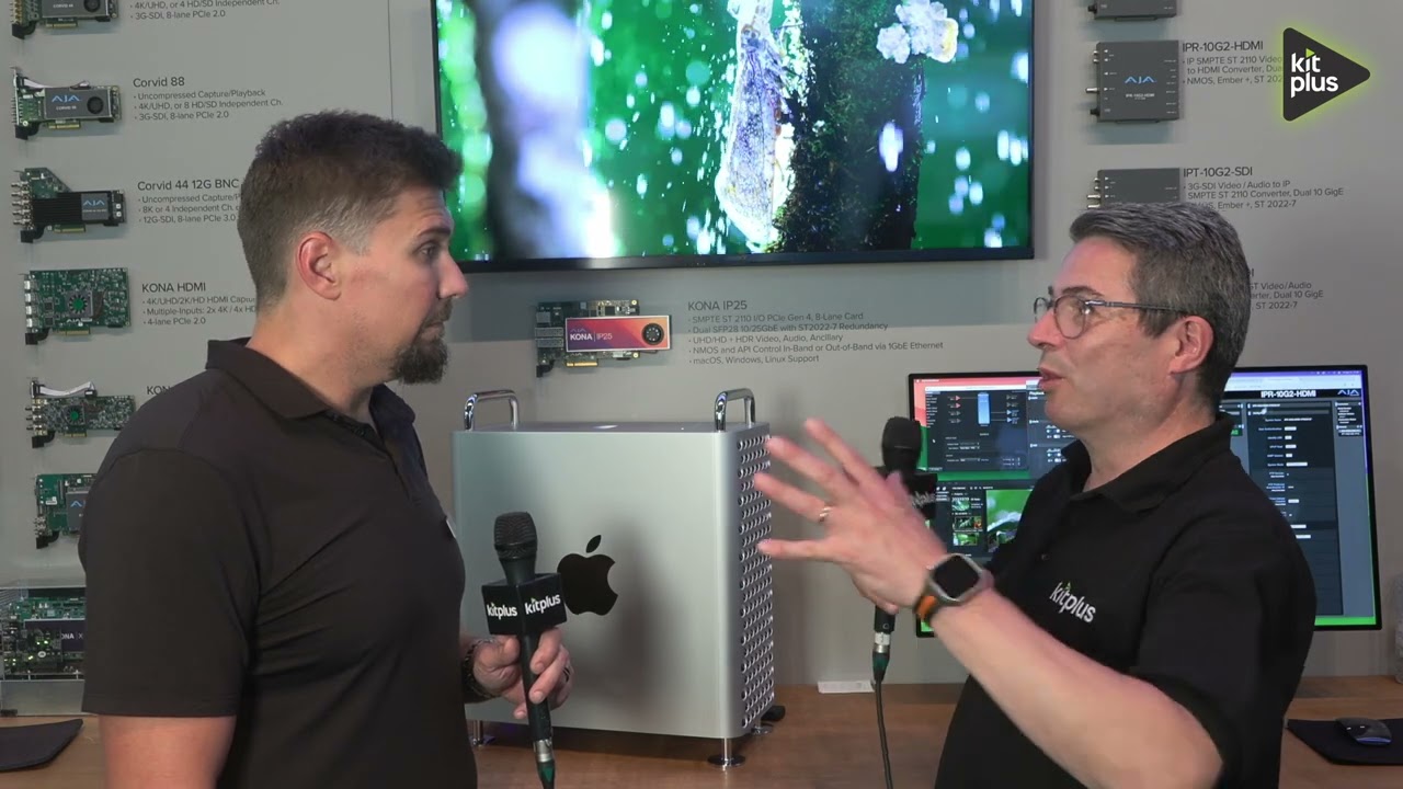 AJA KONA IP25 at IBC 2024