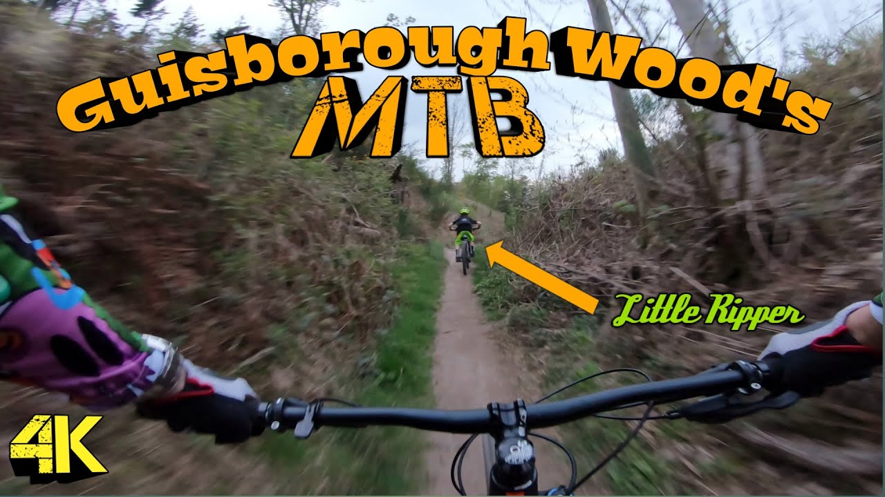 Guisborough Woods MTB (little Ripper James) 4K
