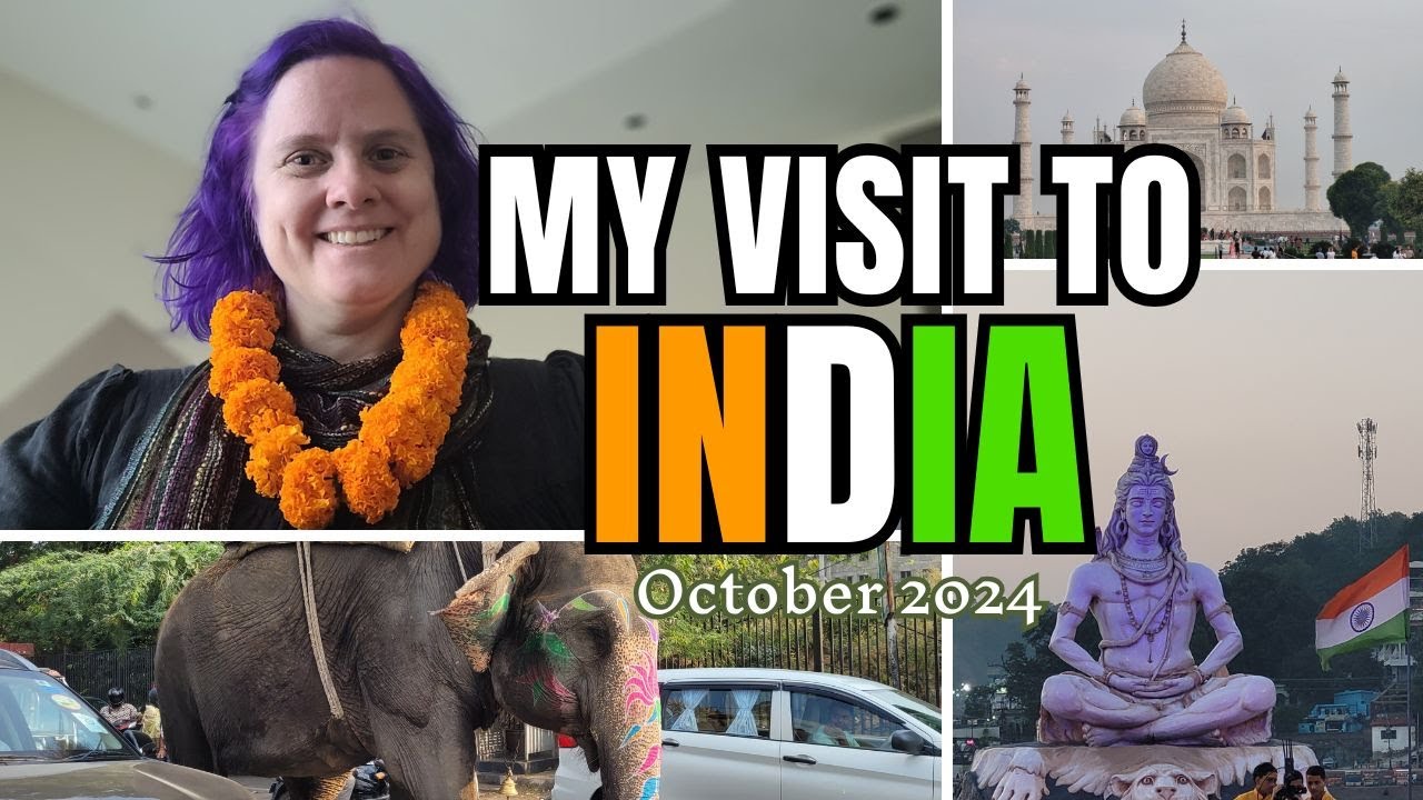 Travel Vlog from India October 2024 | Delhi, Agra, Jaipur & Rishikesh
