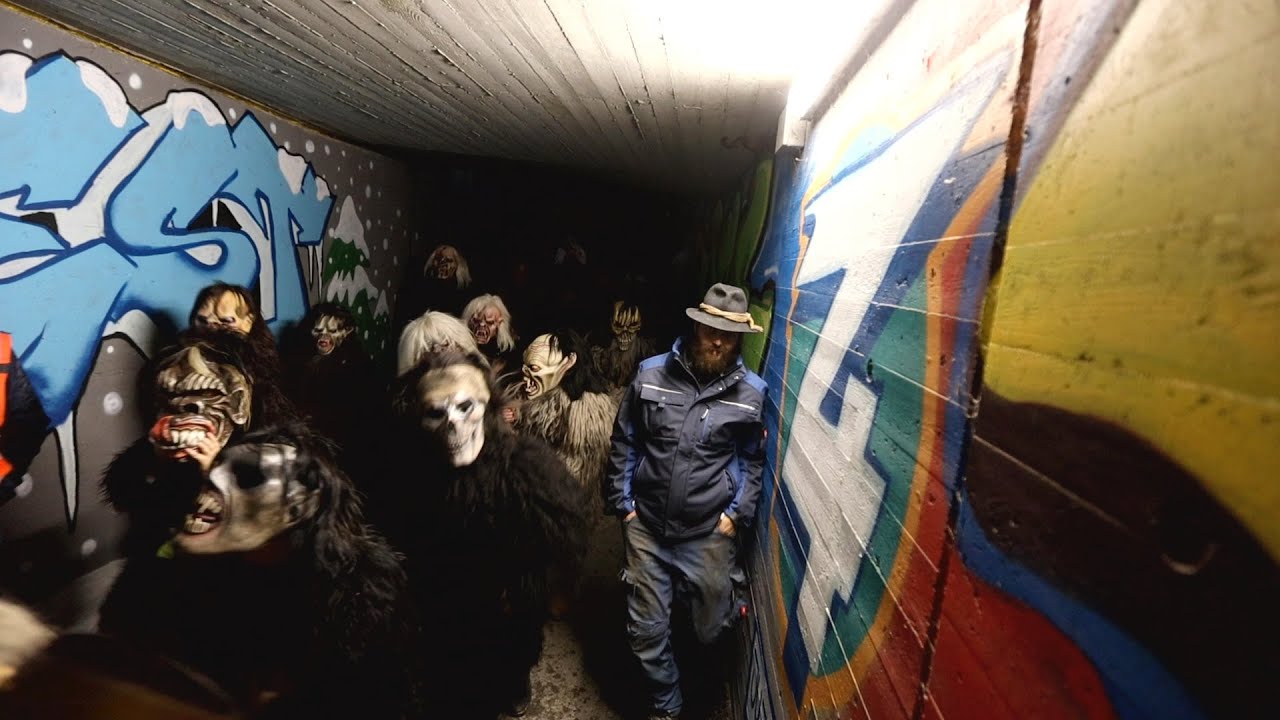Einläuten  der Krampustage Nussdorf Debant