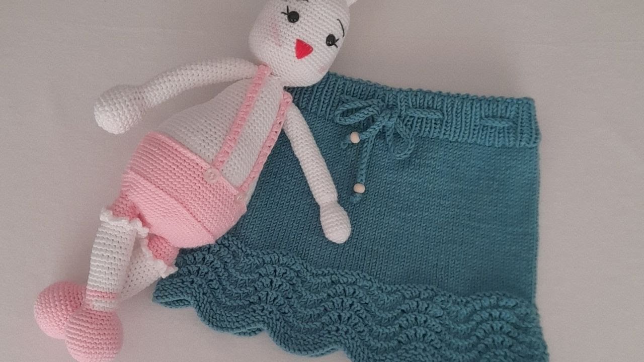 Karnıbahar Modeli Bebek Eteği                               #madenin_elemeği #handmade #baby #örgü