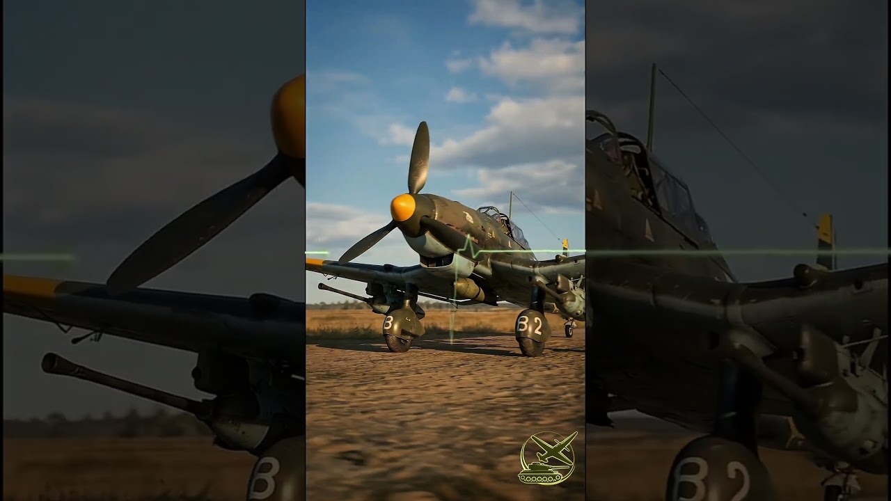 Ju 87G &ldquo;Kanonenvogel&rdquo; &mdash; the Stuka variant fitted with twin 3.7 cm anti‑tank cannons.