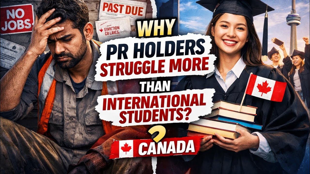 Why Some PR Holders Struggle More Than International Students in Canada 🇨🇦