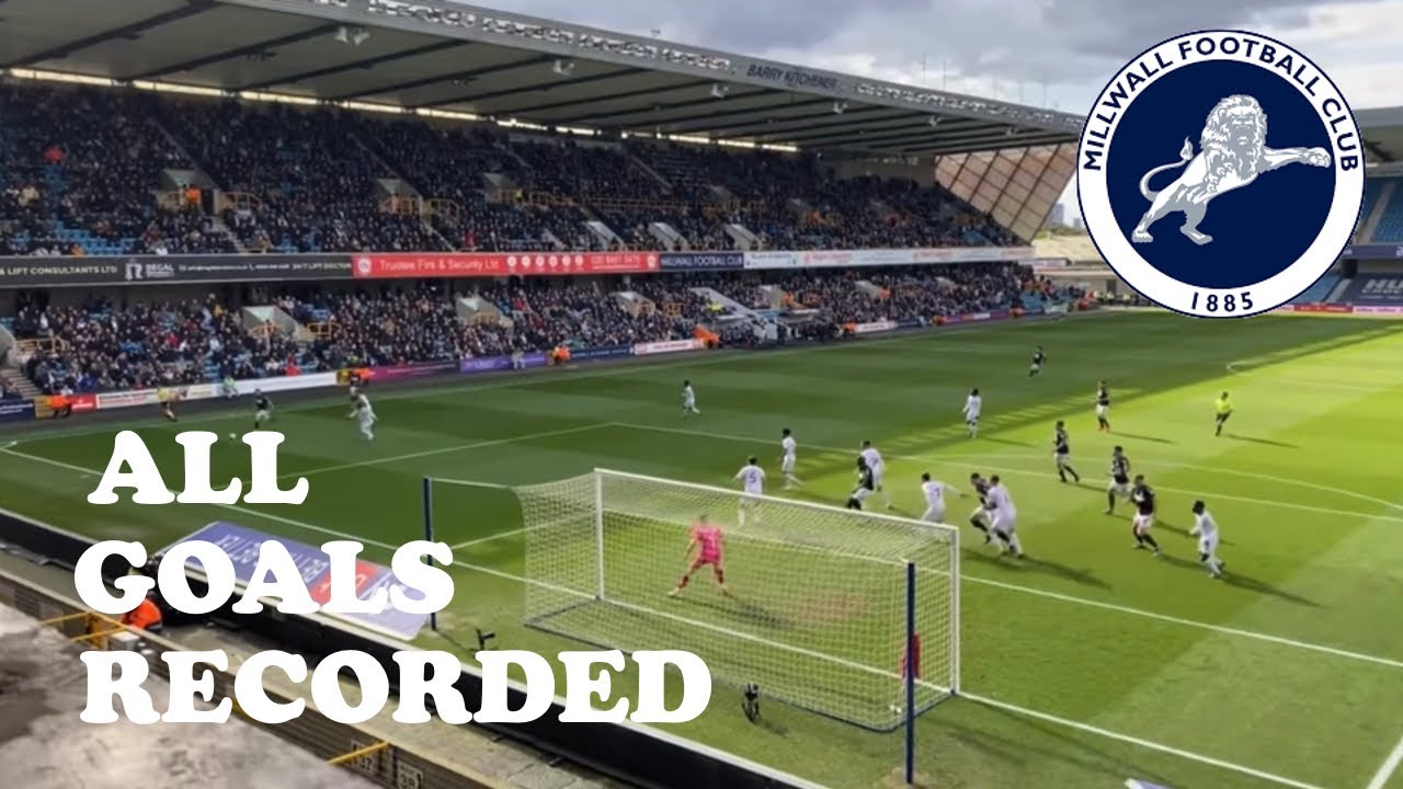 ALL MILLWALL GOALS RECORDED FROM THE STANDS 2021/22!