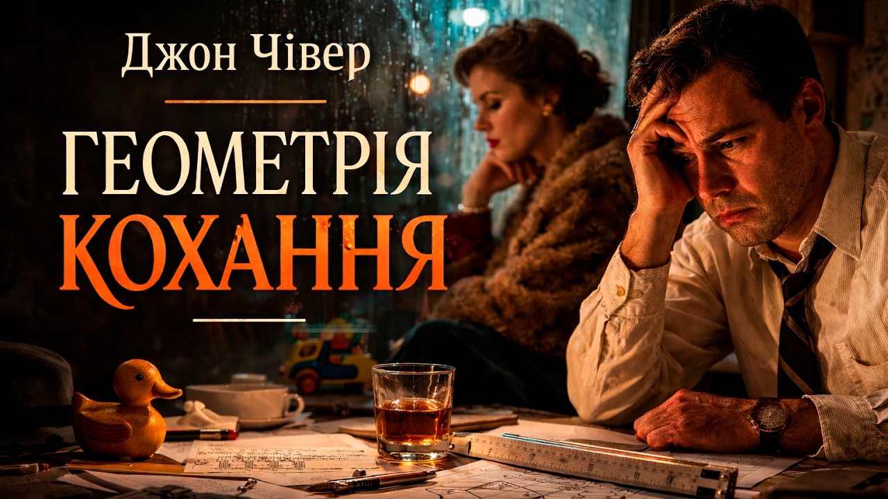 ГЕОМЕТРІЯ КОХАННЯ - ДЖОН ЧІВЕР | Читає Ярослав Макєєв #аудіокнигиукраїнською