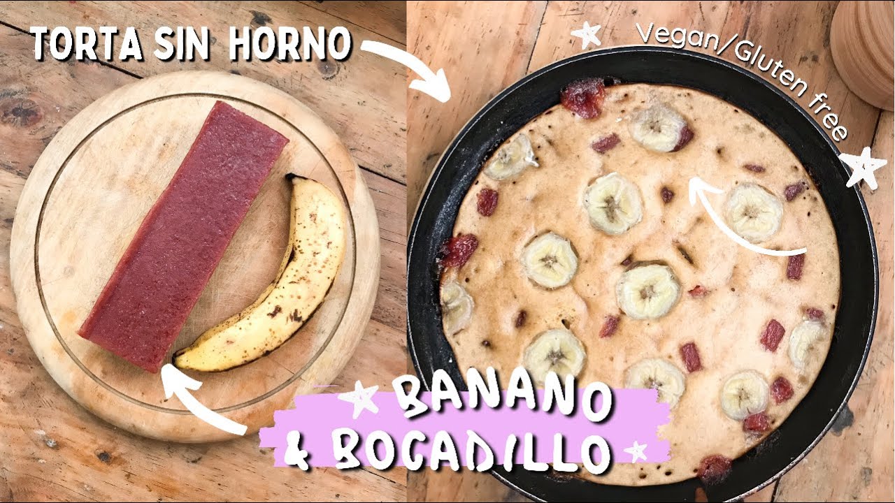🍌 Torta Sin horno de Banano y Bocadillo + Receta de leche de coco rápida | Keke