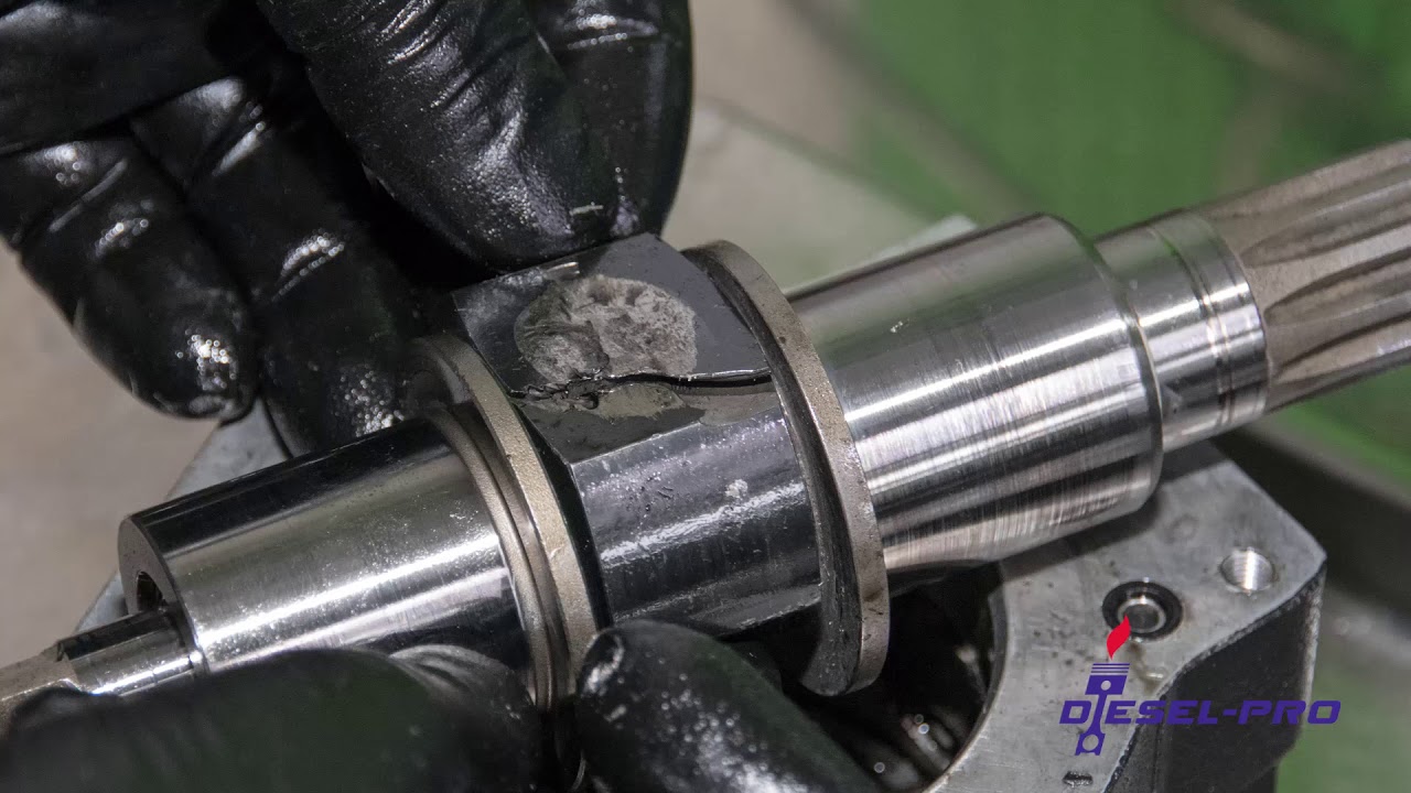 ТНВД АЗПИ COMMON RAIL КАМАЗ РАЗРУШЕНИЕ ИЗ-ЗА ОТСУТСТВИЯ СМАЗКИ