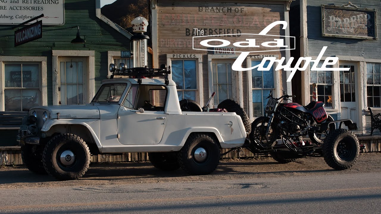 1967 Jeep Commando and 1994 Ducati M900 : The Odd Couple