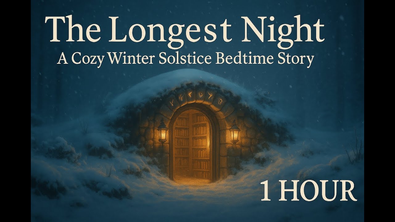 The Longest Night: A 1-Hour Winter Solstice Sleep Story |Ancient Rituals, Cozy Lore & Calm Narration