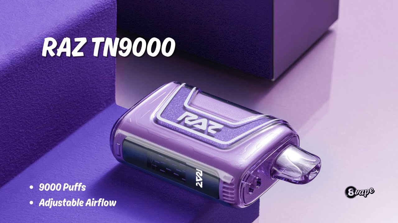 RAZ TN9000: 9000 Puffs, 12mL E-Liquid, 5% Nicotine