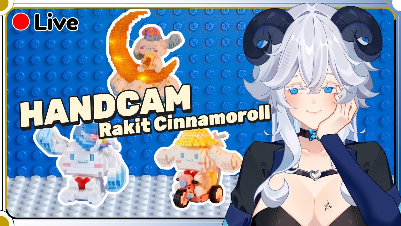 【HANDCAM STREAM】MERAKIT CINAMOROLL DAN DISCOUNT MEDIASHARE !! CHILLING - VTUBER INDONESIA #freetalk
