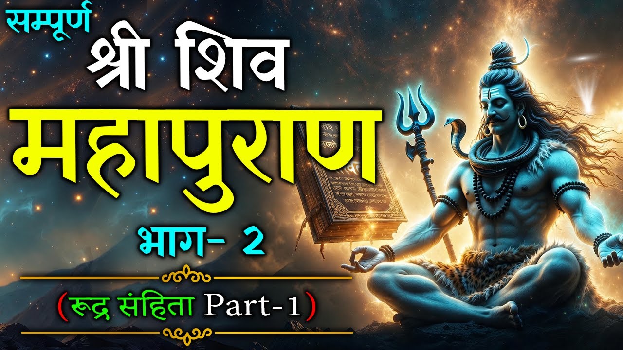 श्री रूद्र संहिता प्रथम खंड (सम्पूर्ण) Shivpuran Rudra Sanhita Pratham Khand | Shiv Purana Vol- 2