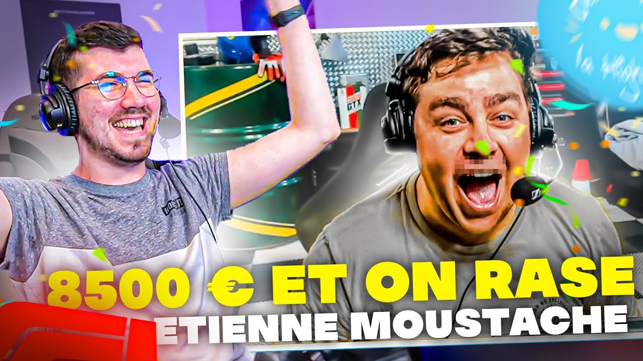 8500 € ET ON RASE ETIENNE MOUSTACHE 😱 (F1) Ft. Idreau, Anaonair, Khaldi, Lilian, Etienne Moustache