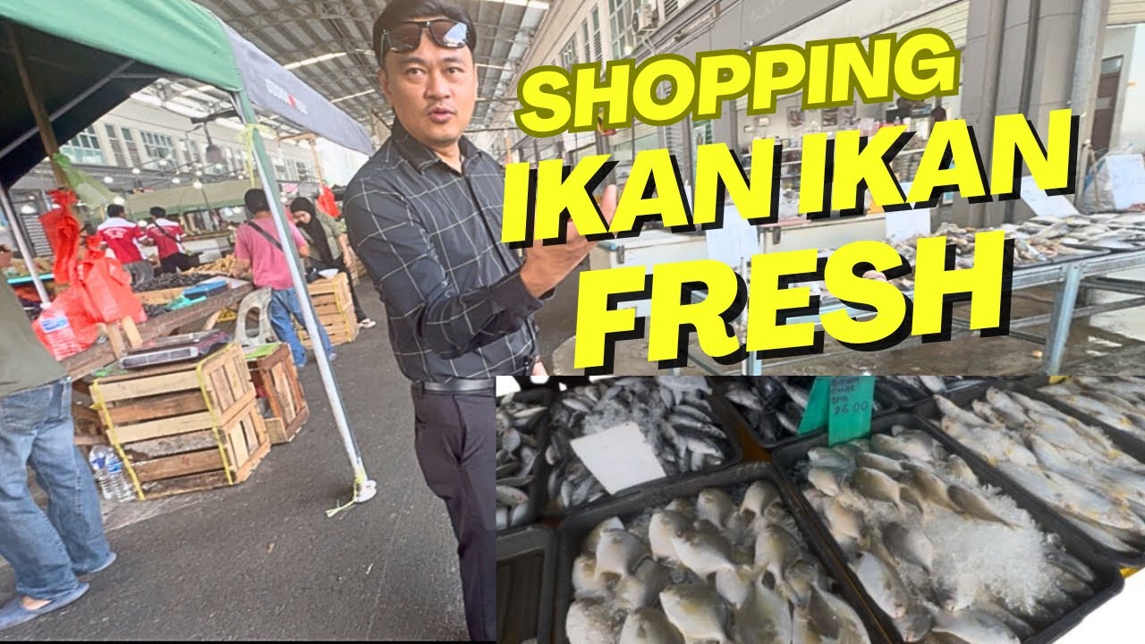 BAWA PELANCONG DARI LIMBANG BELI BELAH DI PASAR IKAN 😜