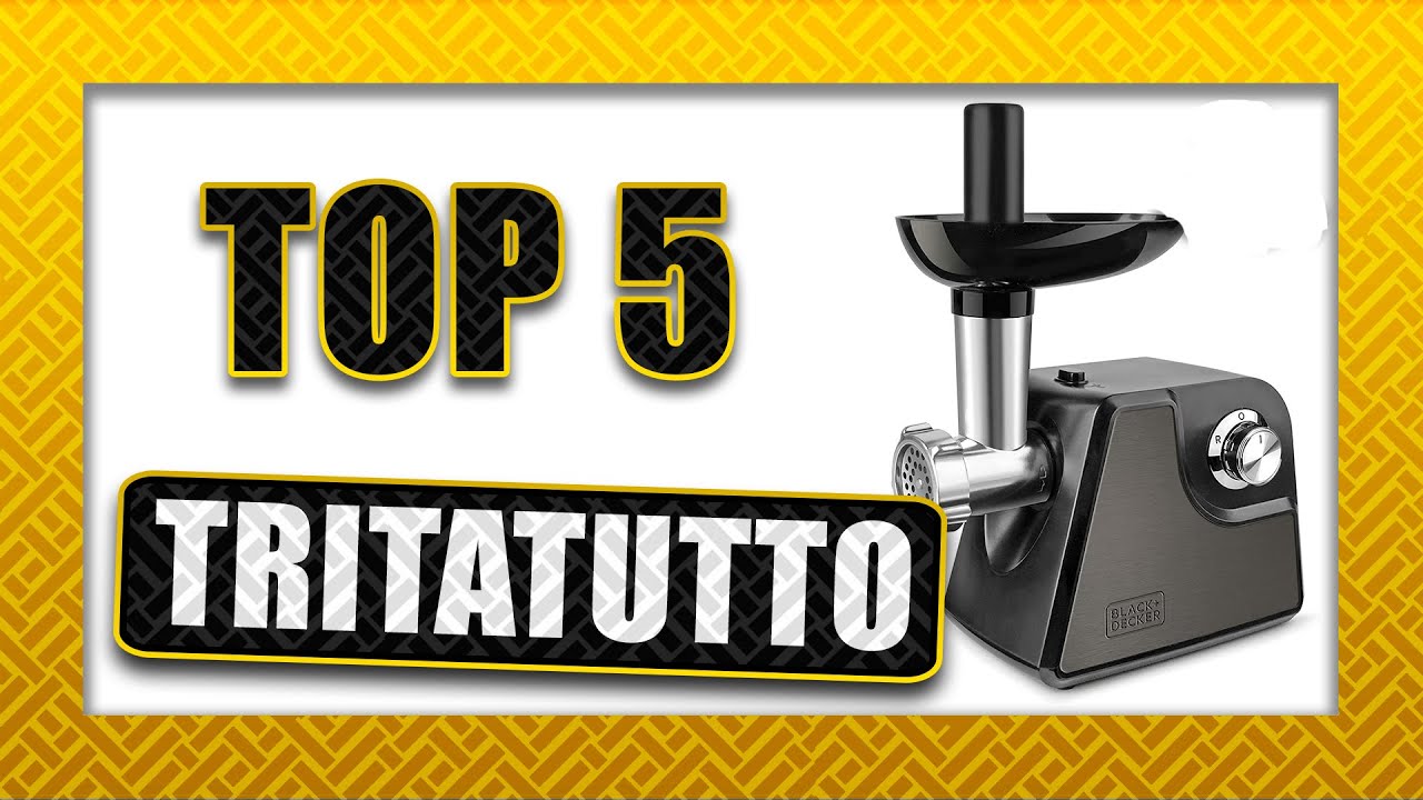 Top 5 ► Miglior TRITATUTTO di 2020 🥩 Tritacarne